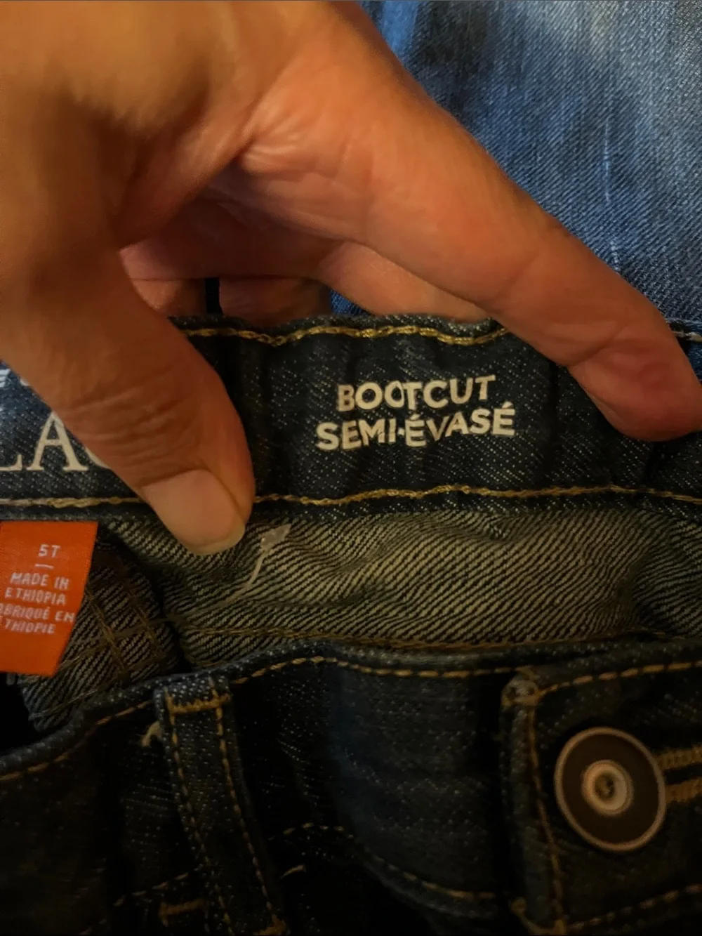 The Children's Place Dark Blue Straight Leg Jeans
